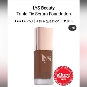 Makeup Triple Fix Serum Foundation New in Box Shade DPG1